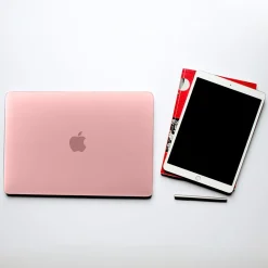 Techprotectus Laptop Case with Keyboard Cover and Screen Protector, Rose Quartz, Plastic (TP-RQ-K-MP13M1)