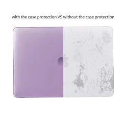 Techprotectus Laptop Case with Keyboard Cover and Screen Protector, Light Purple, Plastic (TP-LP-K-MP13M1)