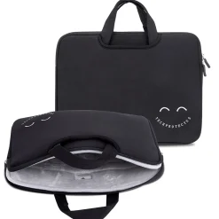 Techprotectus Neoprene Laptop Sleeve for 11.6 & 12" Laptops, Black (TP-BK-NS11)