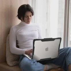 Techprotectus Rugged Laptop Sleeve with Keyboard Cover for Apple 13.6 Macbook Air 2022 M2, Clear (TP-RCL-MA13M2)