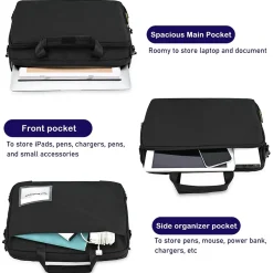 TechProtectus Shockproof Laptop Briefcase for 11-13