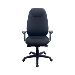 Tempur-Pedic Ergonomic Fabric Swivel Computer and Desk Chair, Black (TP6400-BLK)