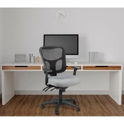 Tempur-Pedic® Ergonomic Mesh Mid-Back Task Chair, Gray (TP8000-GREY)