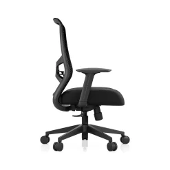 Tempur-Pedic ProTask Mesh/Fabric Swivel Executive Task Chair, Black (TP-PROTASK-BLK)