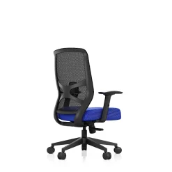 Tempur-Pedic ProTask Mesh/Fabric Swivel Executive Task Chair, Blue (TP-PROTASK-BLU)