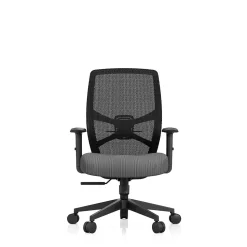 Tempur-Pedic ProTask Mesh/Fabric Swivel Executive Task Chair, Grey (TP-PROTASK-GRY)