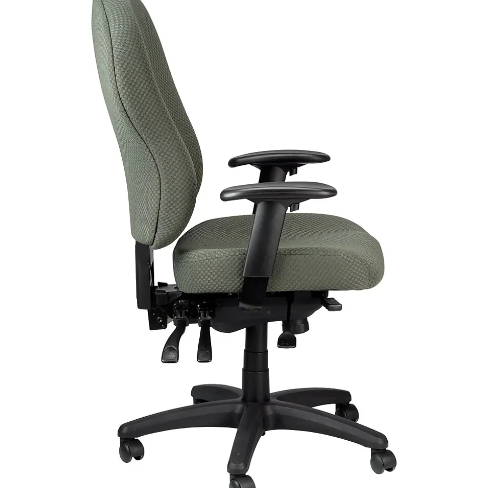Tempur-Pedic® TP4000 Ergonomic Fabric Mid-Back Task Chair, Olive