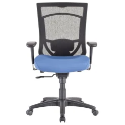 Tempur-Pedic TP7000 Mesh High Back Fabric Chair, Denim (TP7000-DENIM)