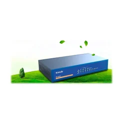 Tenda TEF1008P 8-Port Gigabit Ethernet Unmanaged Switch, 10/100 Mbps, Blue (TEF1008P)