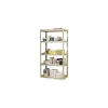 Tennsco Commercial Shelving Unit, Supports 1,000 lbs. per Shelf, Sand, 72"H x 36"W x 18 1/2"D