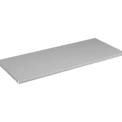 Tennsco Extra Shelf for 18" Deep Storage Cabinet, Supports 400 lb., Light Grey, 3/4"H x 36"W x 18"D