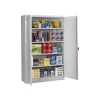 Tennsco Jumbo 78" Steel Storage Cabinet with 4 Shelves, Light Gray (J2478SU-LGY)