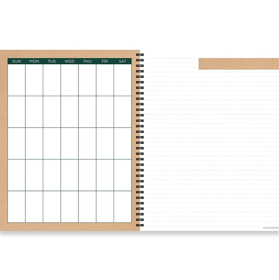 TF Publishing Undated Teacher Planner, Solid Kraft (99-9602)