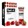 THAT'S IT Gluten Free Apple & Strawberry Nutrition Bar, 1.2 oz., 12 Bars/Box (307-00238)
