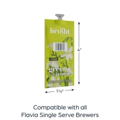 The Bright Tea Co. Green Tea, Flavia Freshpack, 100/Carton (MDRB503)