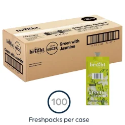 The Bright Tea Co. Green Tea, Flavia Freshpack, 100/Carton (MDRB503)