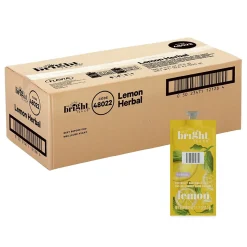 THE BRIGHT TEA CO. Lemon Herbal Tea FLAVIA Freshpacks, 100/Carton (B502)