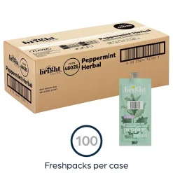 The Bright Tea Co. Peppermint Tea, Flavia Freshpack, 100/Carton (MDRB505)