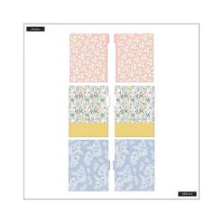 The Happy Planner Soft Florals Notebook, 8.5