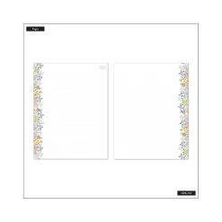 The Happy Planner Soft Florals Notebook, 8.5