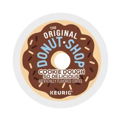 The Original Donut Shop Cookie Dough So Delicious Coffee Keurig® K-Cup® Pods, Light Roast, 96/Carton (5000666665CT)