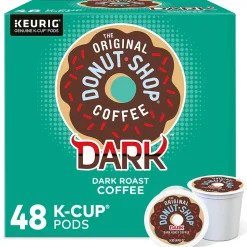 The Original Donut Shop DARK Coffee Keurig® K-Cup® Pods, Dark Roast, 48/Box (5000355634)