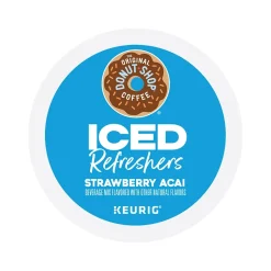 The Original Donut Shop Iced Refreshers Strawberry Acai Infused Water, Keurig® K-Cup® Pods, 20/Box (5000379382)