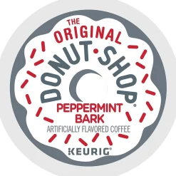 The Original Donut Shop Peppermint Bark Coffee Keurig® K-Cup® Pods, Light Roast, 24/Box (5000201015)