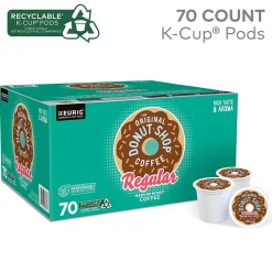 The Original Donut Shop Regular Coffee Keurig® K-Cup® Pods, Medium Roast, 70/Box (371114)