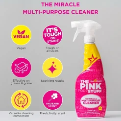 The Pink Stuff Miracle Multipurpose Cleaner & Degreaser Spray, 25.4 Fl Oz. (82382)