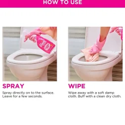 The Pink Stuff The Miracle Bathroom Foam Cleaner, 25.4 Oz. (82383)