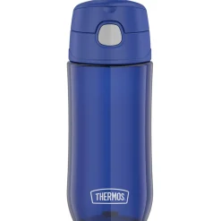 Thermos FUNtainer Plastic Water Bottle, 16 oz., Blueberry (THRGP4040BL6)