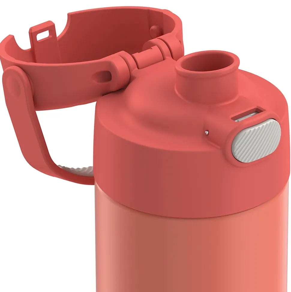Thermos FUNtainer Stainless Steel Vacuum Insulated Water Bottle, 16 oz., Apricot (THRF41101AP6)