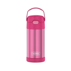 Thermos FUNtainer Stainless Steel Vacuum Insulated Water Bottle, 12 oz., Multicolor (F4103NLA6ST)