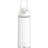 Thermos Guardian Plastic Vacuum Insulated Water Bottle, 24 oz., Sleet White (THRTP4329CL6)