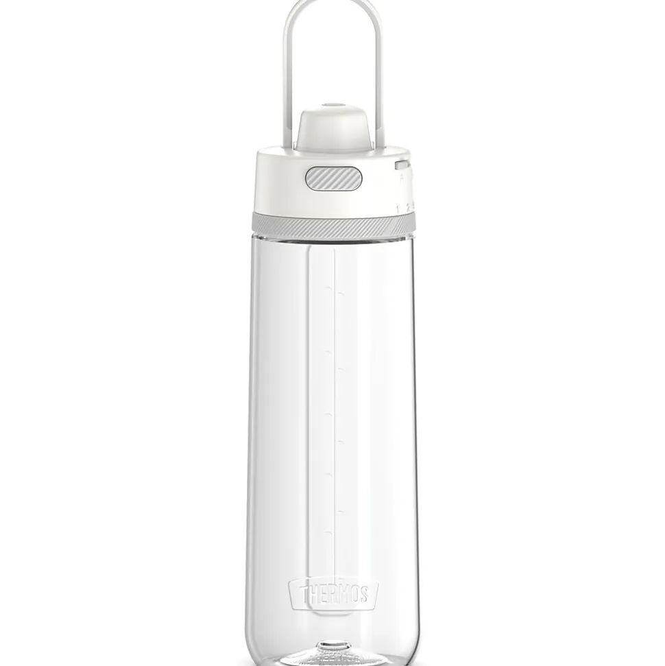 Thermos Guardian Plastic Vacuum Insulated Water Bottle, 24 oz., Sleet White (THRTP4329CL6)