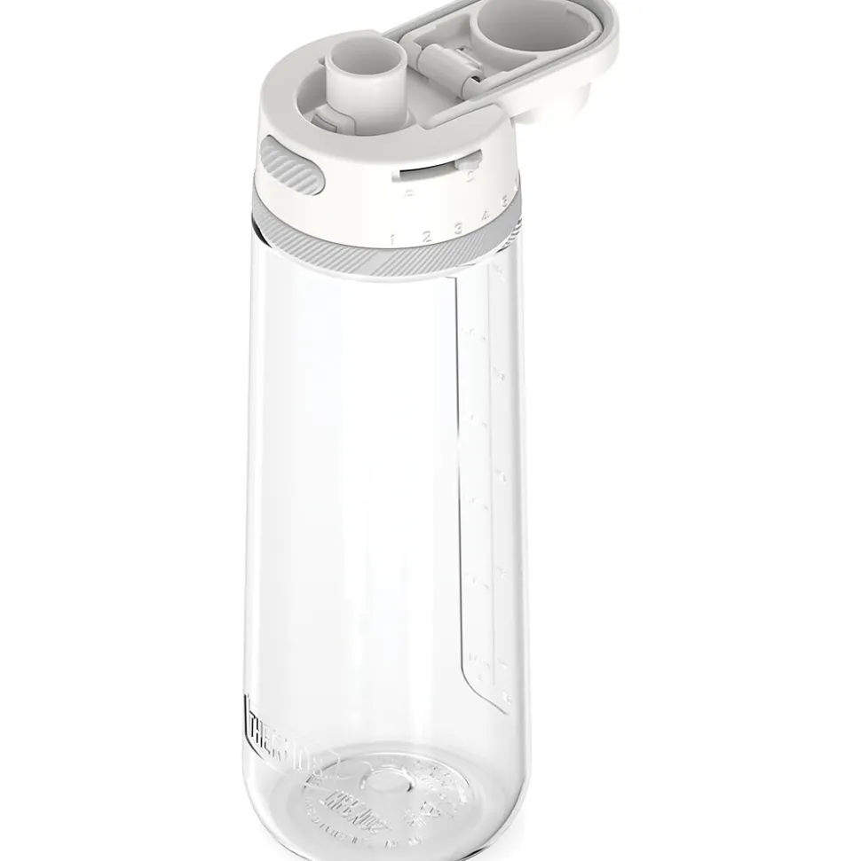 Thermos Guardian Plastic Vacuum Insulated Water Bottle, 24 oz., Sleet White (THRTP4329CL6)