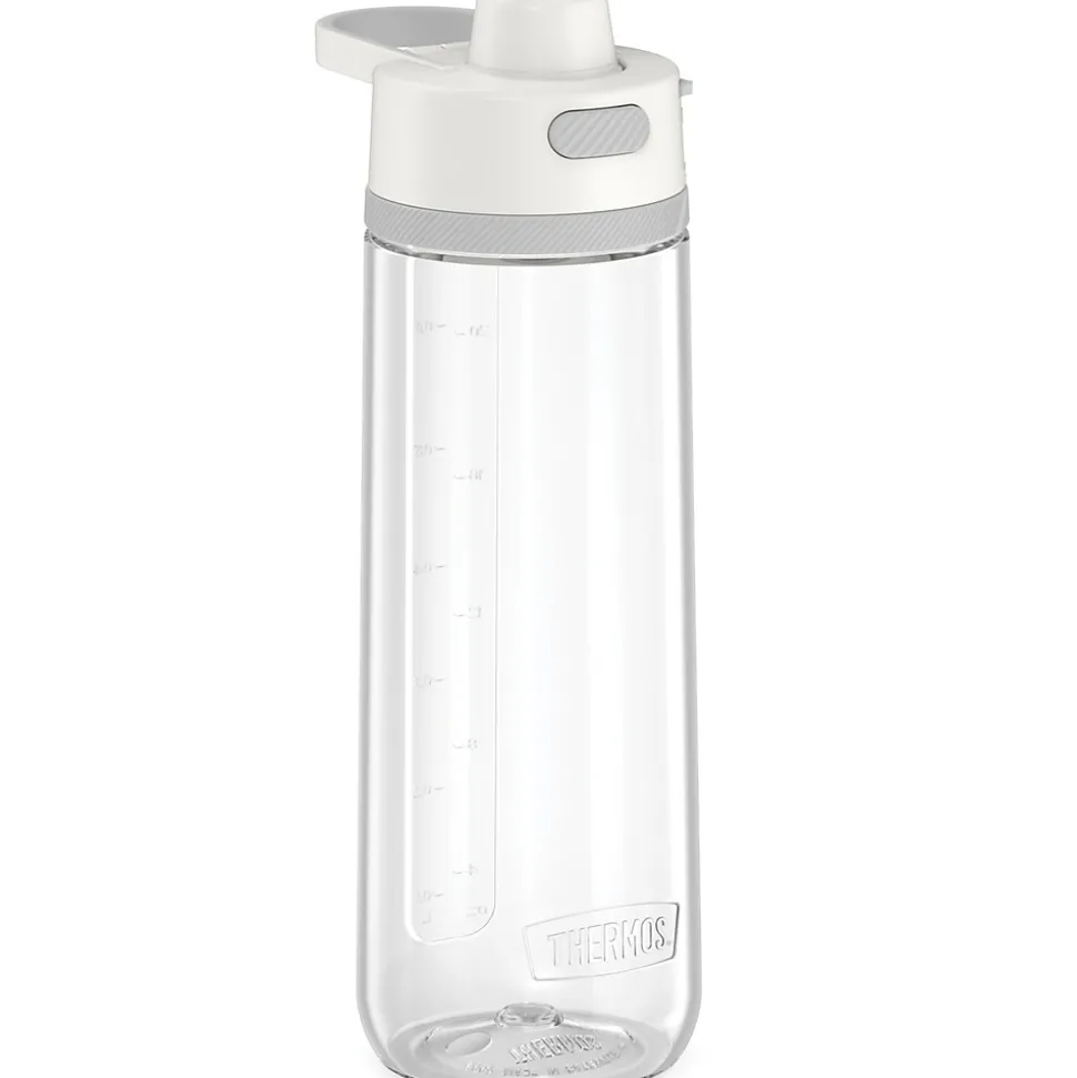 Thermos Guardian Plastic Vacuum Insulated Water Bottle, 24 oz., Sleet White (THRTP4329CL6)