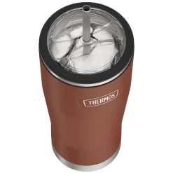 Thermos Icon Stainless Steel Vacuum Insulated, 24 oz., Saddle, (THRIS1112SD4)