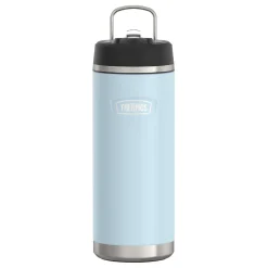 Thermos Icon Stainless Steel Vacuum Insulated Water Bottle with Straw Lid, 32 oz., Glacier (IS2332GC4)