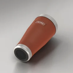 Thermos Icon Stainless Steel Vacuum Insulated Tumbler, 16 oz., Saddle (IS1012SD4)