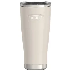 Thermos Icon Stainless Steel Vacuum Insulated Tumbler with Slide Lock, 24 oz., Sandstone (IS1122SN4)