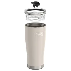Thermos Icon Stainless Steel Vacuum Insulated Tumbler with Slide Lock, 24 oz., Sandstone (IS1122SN4)