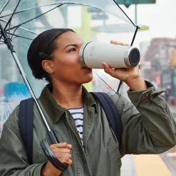 Thermos Icon Stainless Steel Vacuum Insulated, 16 oz., Sandstone, (THRIS1012SN4)