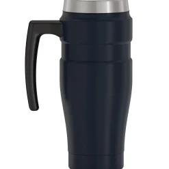 Thermos King Stainless Steel Vacuum Insulated Travel Mug, 16 oz., Midnight Blue (THRSK1000MDB4)