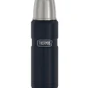 Thermos 16-Ounce Stainless King Vacuum-Insulated Stainless Steel Compact Bottle, Midnight Blue (SK2000MDB4)