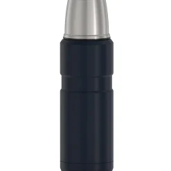 Thermos 16-Ounce Stainless King Vacuum-Insulated Stainless Steel Compact Bottle, Midnight Blue (SK2000MDB4)