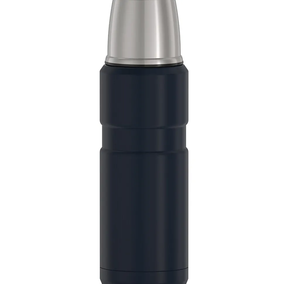 Thermos 16-Ounce Stainless King Vacuum-Insulated Stainless Steel Compact Bottle, Midnight Blue (SK2000MDB4)