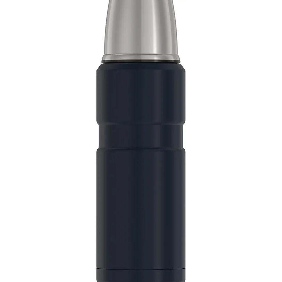 Thermos 16-Ounce Stainless King Vacuum-Insulated Stainless Steel Compact Bottle, Midnight Blue (SK2000MDB4)