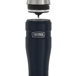 Thermos 16-Ounce Stainless King Vacuum-Insulated Stainless Steel Travel Tumbler, Midnight Blue (SK1005MDB4)